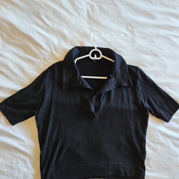 Bleusalt Elevated Polo, Black Bleusalt sizing 2 - Picture 2 of 6